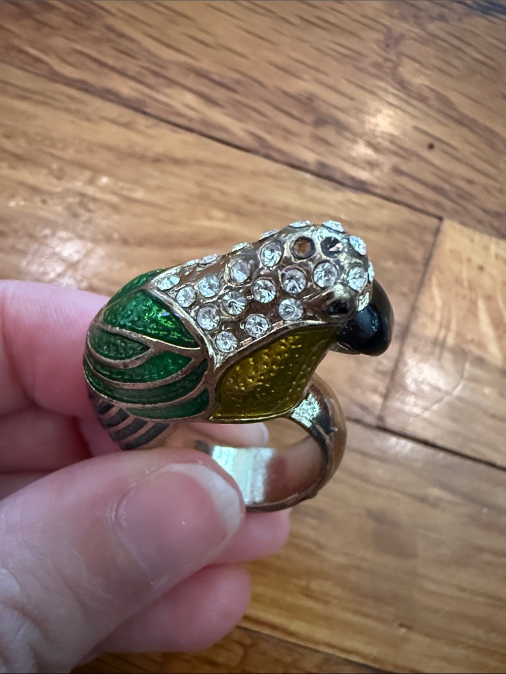 Parrot Statement Ring - Picture 4 of 6